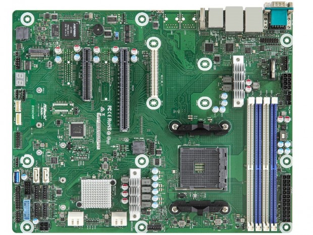 AMD B550チップ採用のサーバー向けマザーボード、ASRock Rack「B550D4M」