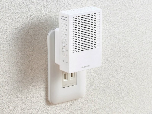 業界初の「離れ家モード」を搭載するWi-Fi 5無線LAN中継器がエレコムから