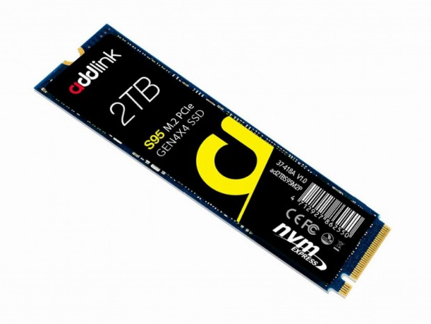 最高7,100MB/secのPCIe4.0 SSD、addlink「S95」シリーズの国内発売日確定