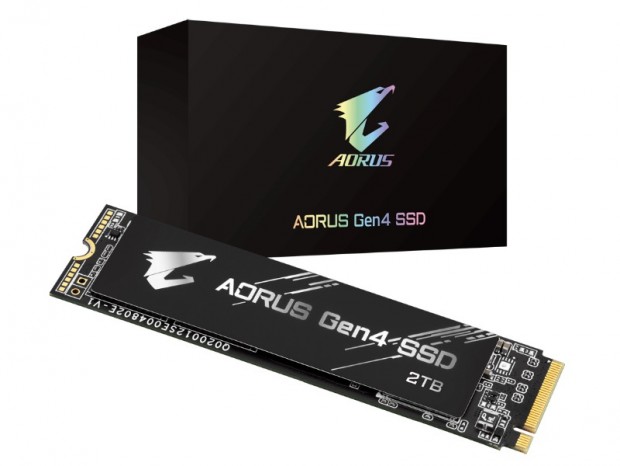 GIGABYTE、PCIe4.0 SSD「AORUS Gen 4 SSD」に2TBと500GBモデル追加