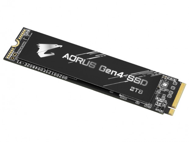 GIGABYTE、PCIe4.0 SSD「AORUS Gen 4 SSD」に2TBと500GBモデル追加