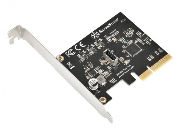 SilverStone、フロントType-C用のUSB3.2 Gen.2×2拡張カード「ECU07」も発売開始