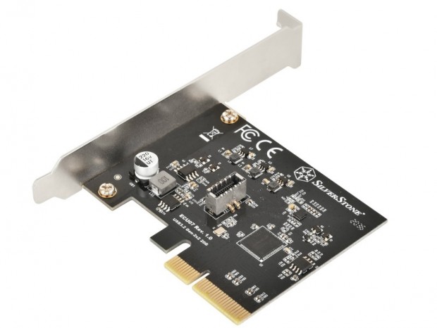 SilverStone、フロントType-C用のUSB3.2 Gen.2×2拡張カード「ECU07」も発売開始