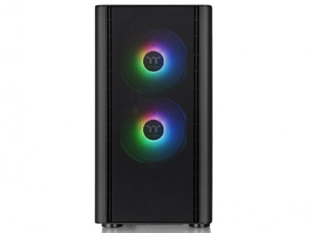 フロントメッシュのミニタワーPCケース、Thermaltake「V150 TG ARGB Breeze」