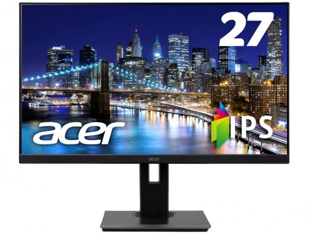 日本エイサー、IPSパネル採用の27型WQHDモデルなど法人向け液晶計4機種