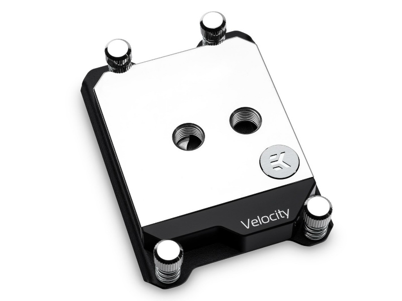 EKWB、「EK-Quantum Velocity」にARGB対応のフルニッケルモデル追加