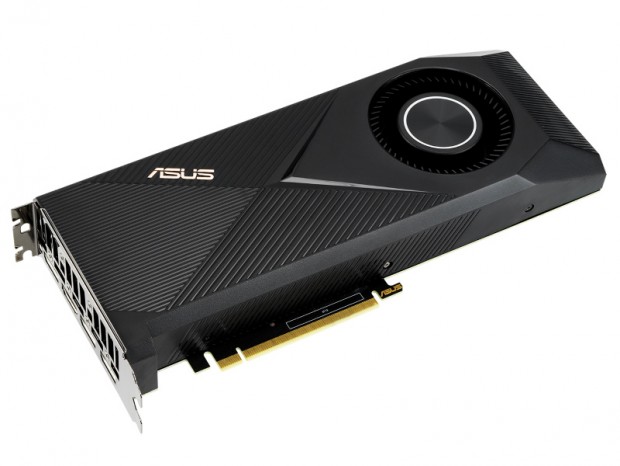 外排気クーラー搭載のGeForce RTX 3080 OCモデル、ASUS「TURBO-RTX3080-10G」