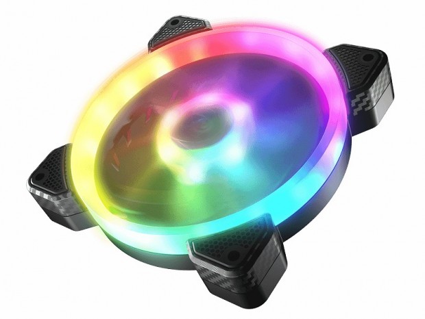 COUGAR、防振ダンパー装備のダイナミックARGBファン「VORTEX ARGB VX120」