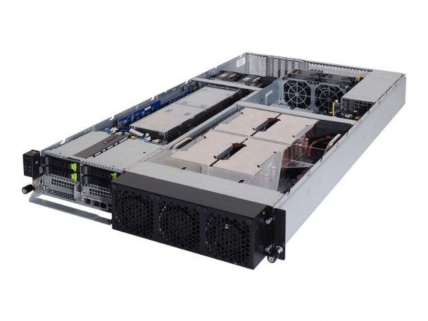 NVIDIA HGX A100 4-GPU搭載のハイエンド2Uサーバー、GIGABYTE「G262-ZR0」