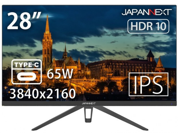 JAPANNEXT、IPSパネルを採用する4K液晶ディスプレイ計3モデル