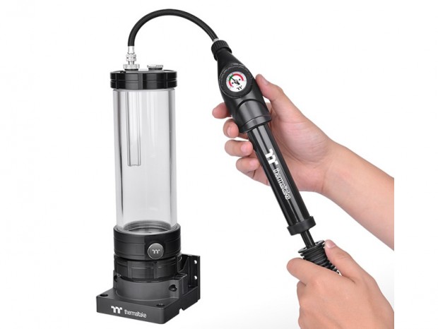 注入せずに事前チェックできる、Thermaltake「Pacific Leak Tester」