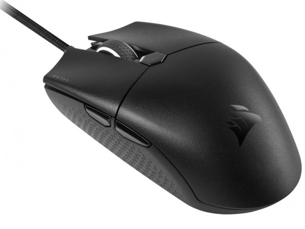 高速クリックボタンQUICKSTRIKE採用の軽量ゲーミングマウス、CORSAIR「KATAR PRO XT」