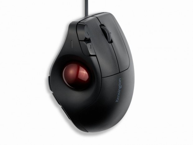 Kensington、親指操作のエルゴトラックボール「Pro Fit Ergo Vertical」の有線バージョン発売