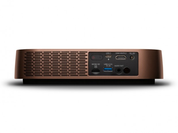 Harman Kardonスピーカー搭載のモバイルLEDプロジェクタ、ビューソニック「M2」