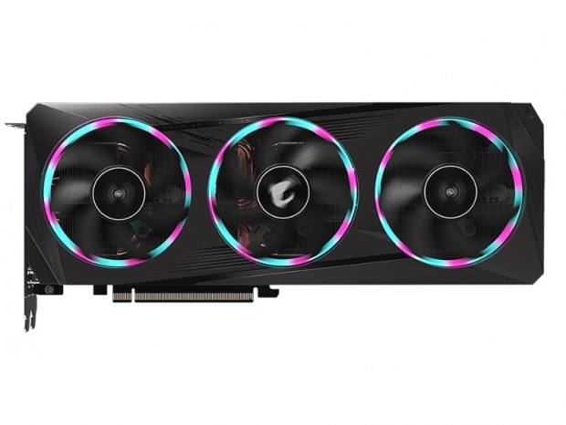 3基のリングLEDファンを搭載するGIGABYTE「GV-N3060AORUS E-12GD」近日発売