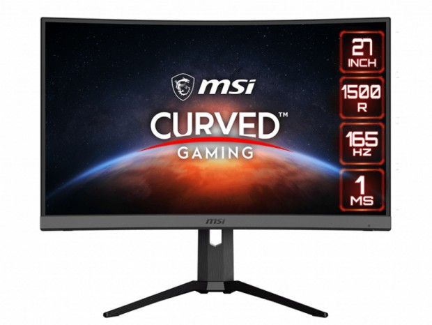 165Hzの高速リフレッシュレート対応WQHD曲面ゲーミング液晶、MSI「Optix MAG272CQP」