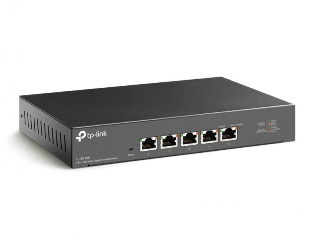 ティーピーリンク、税込3万円からの全ポート10G対応マルチギガビットスイッチ発売