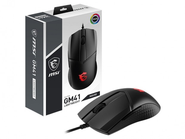 疲れにくい軽量65gのゲーミングマウス、MSI「CLUTCH GM41 LIGHTWEIGHT」