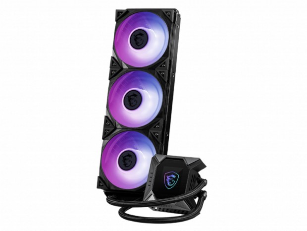 2.4型LCD搭載の360mmラジエターオールインワン水冷、MSI「MPG CORELIQUID K360」発売