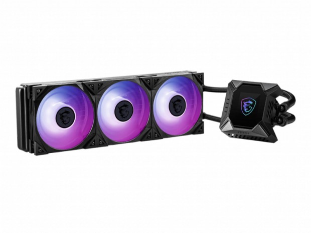 2.4型LCD搭載の360mmラジエターオールインワン水冷、MSI「MPG CORELIQUID K360」発売