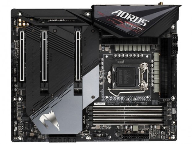 16+1フェーズ電源搭載のハイエンドゲーミングマザー、GIGABYTE「Z590 AORUS ULTRA」