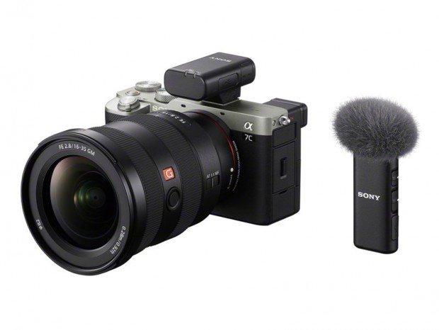 ソニー、低ノイズ・低遅延収録可能なワイヤレスマイクロホン「ECM-W2BT」