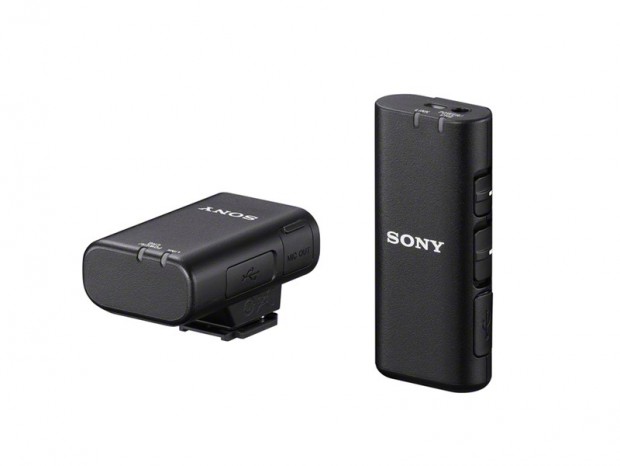 ソニー、低ノイズ・低遅延収録可能なワイヤレスマイクロホン「ECM-W2BT」