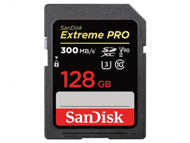 V90対応のUHS-II SDカード「サンディスク エクストリーム プロ SDHC/SDXC UHS-IIカード」