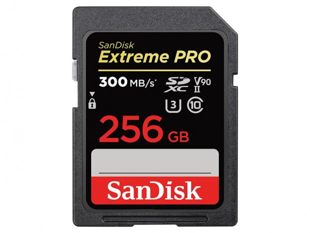 V90対応のUHS-II SDカード「サンディスク エクストリーム プロ SDHC/SDXC UHS-IIカード」