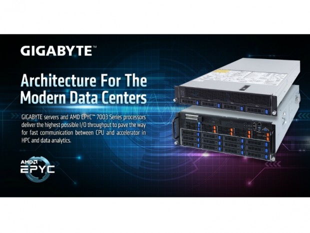 GIGABYTE、AMDの最新サーバー向けCPU EPYC 7003シリーズ対応製品を発表