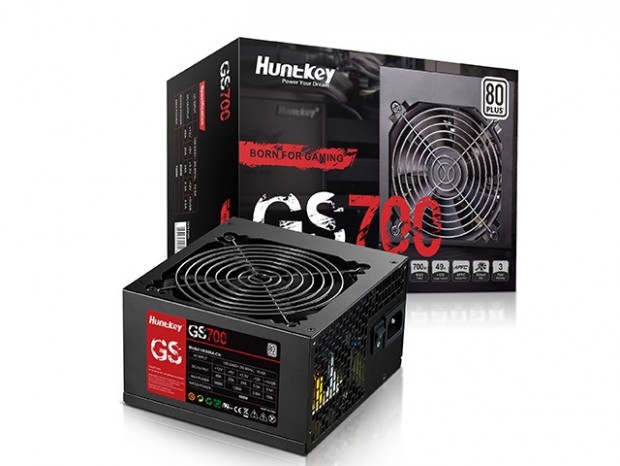 80PLUS認証を取得した静音エントリー電源ユニット、Huntkey「GS」シリーズ