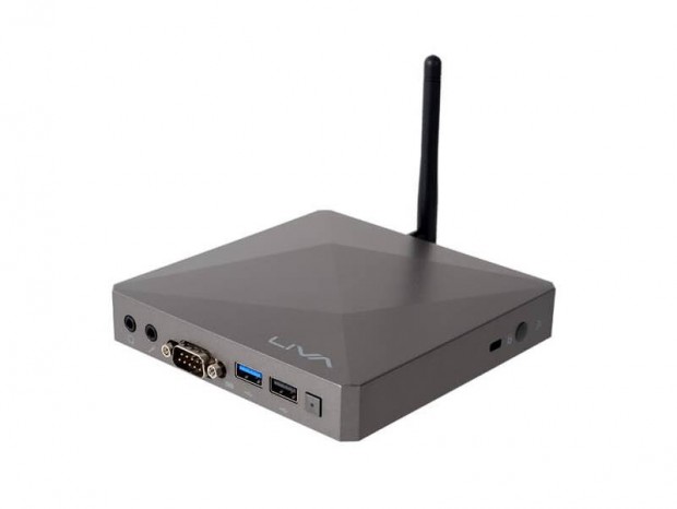 ARMプロセッサ採用の小型ファンレスデスクトップPC、ECS「LIVA M300-W」