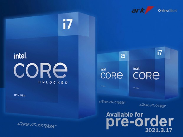 アークオンラインストア、第11世代Intel Coreプロセッサ一部モデルの先行予約を開始