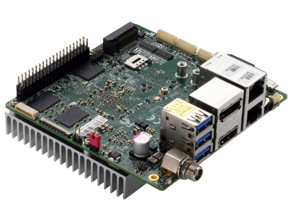 100mm角のApollo Lake搭載SBC、AAEON「UP Squared Pro」