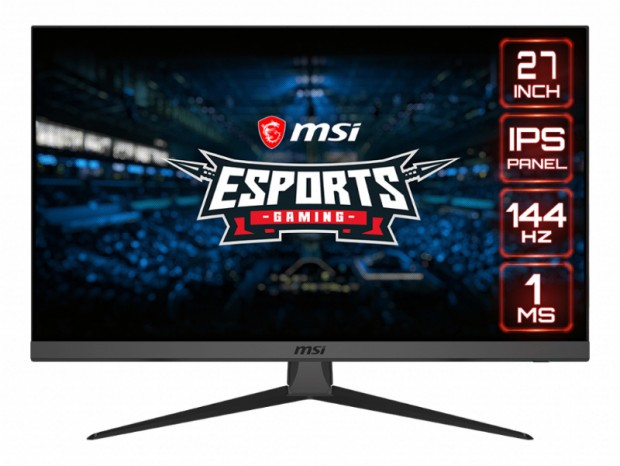 144Hz/1msの高速描画に対応するIPSゲーミング液晶、MSI「Optix G272」発売