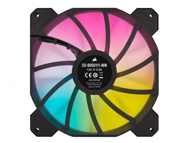 8個の高輝度LED搭載のARGBファン、CORSAIR「iCUE SP120/140 RGB ELITE」国内発売