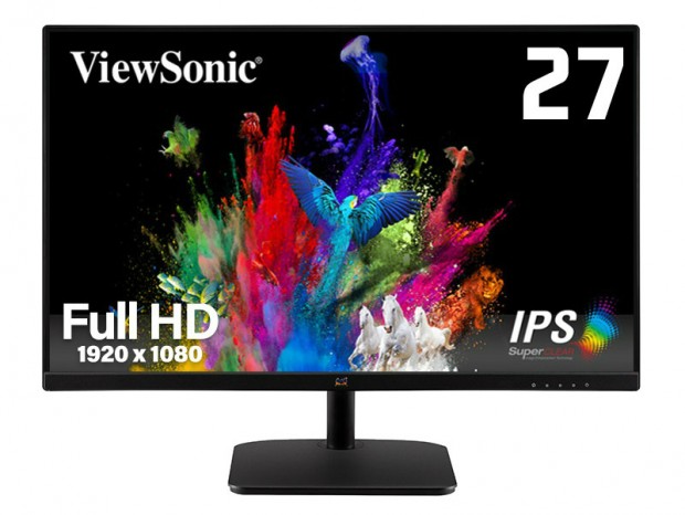 税込約2万円の27型フレームレスSuperClear IPS液晶がビューソニックから発売