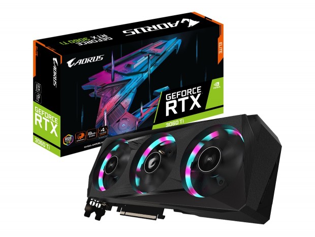 GIGABYTE、「WINDFORCE 3X」装備のOC版GeForce RTX 3060 Tiグラフィックスカード