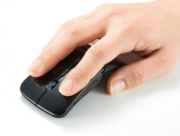 厚さ18mmの超薄型ワイヤレスマウス2種がサンワサプライから発売