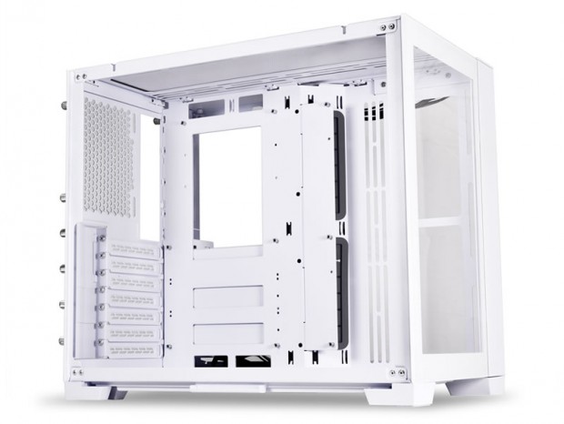 ホワイトよりも白くなったBOX型PCケース、Lian Li「O11 DYNAMIC MINI SNOW」