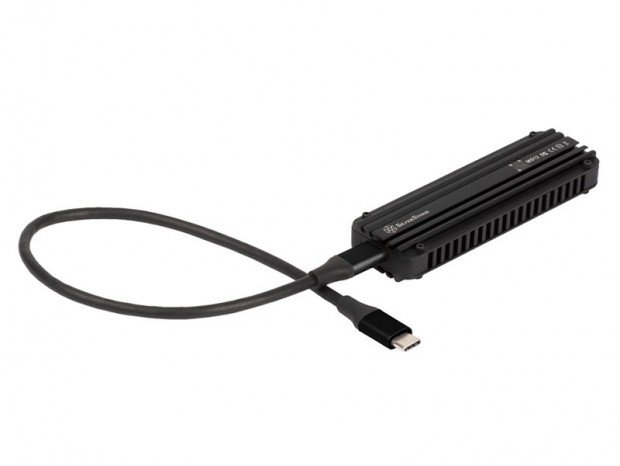 USB3.2 Gen.2×2 I/FのM.2 NVMe SSD外付けケース、SilverStone「MS12」国内発売