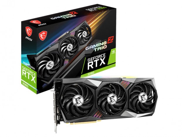 MSI「GeForce RTX 3080 GAMING Z TRIO 10G」をツクモなんば店で先行発売