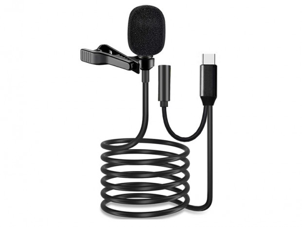 好きなイヤホンが使える、DAC付きUSB Type-C接続ピンマイクが上海問屋から