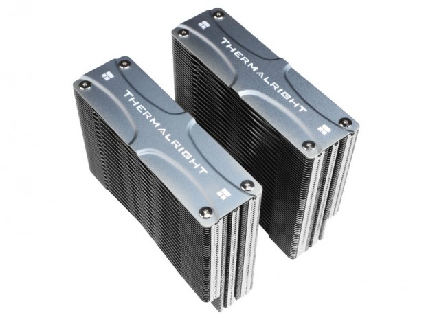 120/140mmの2基のファンを搭載するツインタワーサイドフローがThermalrightから