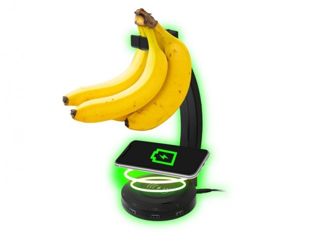 サンコー、ワイヤレス充電デッキとUSBハブが一体化したマルチスタンド発売