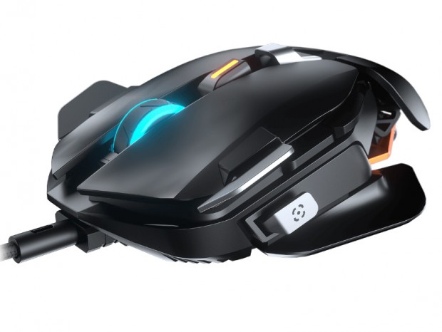 高さやパームレスト位置をカスタマイズできるゲーミングマウス、COUGAR「DUALBLADER」