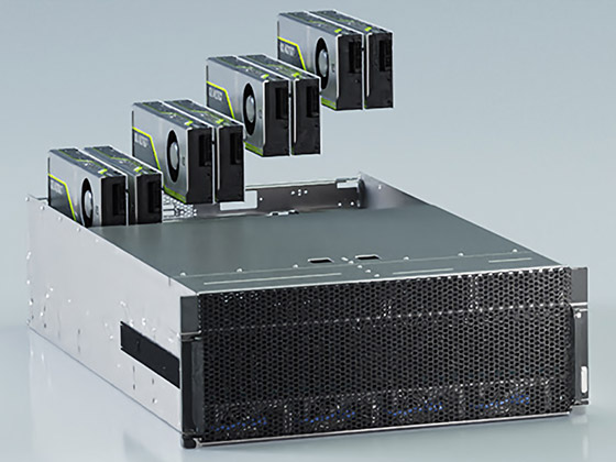 アスク、NVLink構成のNVIDIA RTX A6000を8基搭載したEGXサーバーを取り扱い開始