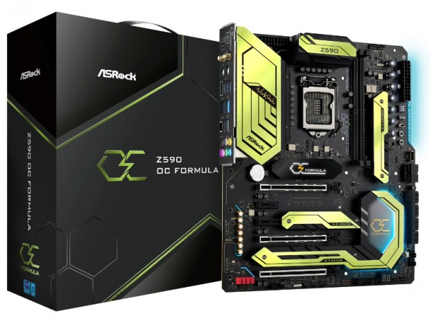 ASRock、オーバークロックに特化したIntel Z590マザーボード「Z590 OC Formula」