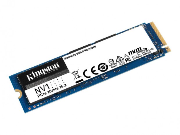 低発熱・省電力なメインストリーム向けNVMe M.2 SSD、Kingston「NV1」シリーズ