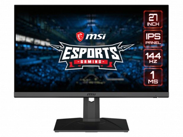 144Hz/1ms対応の27型IPSゲーミング液晶、MSI「Optix MAG275R」